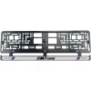 Set 2 bucati, suport numar inmatriculare BMW MPower, Autohelix MSA