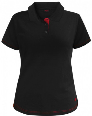 Tricou Polo Dama Oe Kia Negru / Rosu Marime S 66951ADE25W0S foto