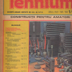 C10380 - REVISTA TEHNIUM, 1/1987