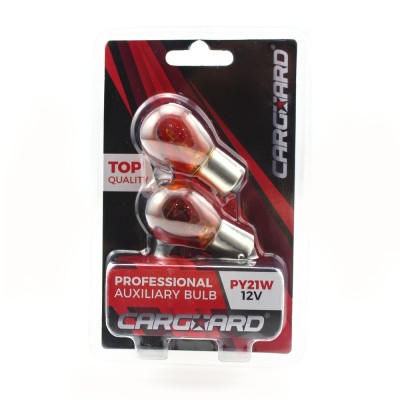 CARGUARD - Set de 2 becuri P21W - portocalii foto