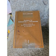 Eseistica lui Alexandru A. Philippide - Ioana Lipovanu
