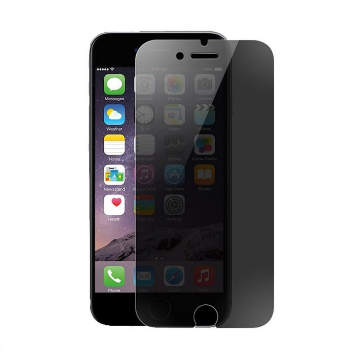Folie de sticla Apple iPhone SE2, Privacy Glass folie securizata duritate 9H