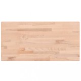 Cumpara ieftin Blat de masa 100x50x1,5 cm dreptunghiular, lemn masiv de fag