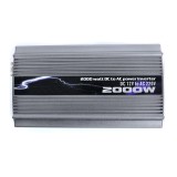 Invertor Auto 2000W, 220V, Unda Sinusoidala Modificata, Curent Continuu-Alternativ