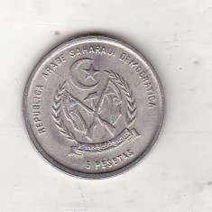 bnk mnd Sahara de Vest - Saharaui - 5 pesetas 1992