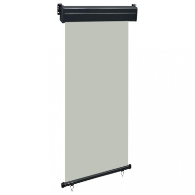 vidaXL Copertină laterală de balcon, gri, 100 x 250 cm 48416 foto