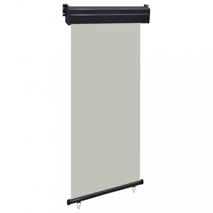 vidaXL Copertină laterală de balcon, gri, 100 x 250 cm 48416