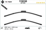Set lamela stergator SWF Wiper FB OE LHD 600 400 mm