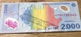 (1) Romania bancnota 2000 lei 1999