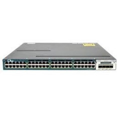 Switch Cisco Catalyst WS-C3560X-48P-S 48 porturi RJ-45 PoE cu modul C3KX-NM-1G 2 X PSU 715W