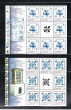 ROMANIA 2010 - ROMANIA-PORTUGALIA, CERAMICA, MINICOLI CU FOLIO, MNH - LP 1869b, Nestampilat