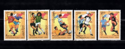 A12 S6 7 - Timbre foarte vechi - Afganistan - sport - fotbal foto