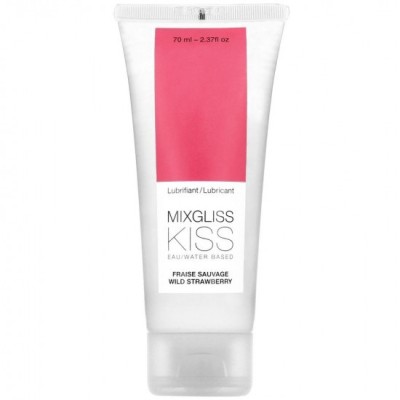 MIXGLISS - WATER BASED LUBRICANT STRAWBERRY FLAVOR 70 ML foto