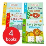 Let&#039;s Draw (Collection) -4 books, Bloomsburry