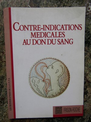 contre-indications medicales au don du sang foto
