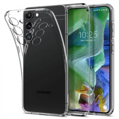 Husa silicon Samsung Galaxy S23 Plus Spigen LC Transparent foto