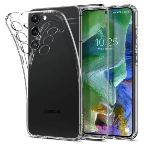 Husa silicon Samsung Galaxy S23 Plus Spigen LC Transparent