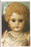 TD3 -Carte Postala- GERMANIA -Deutsche Puppe der firma Simon &amp; Halbig