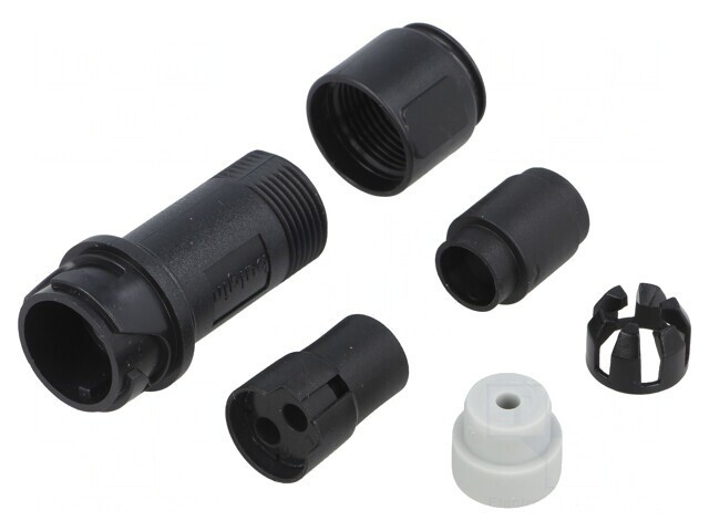Conector Circular Mufă Mamă 2 PIN Fără Contacte Pe Cablu