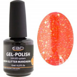 Gel UV - NEON GLITTER MANDARIN 231, 15ml