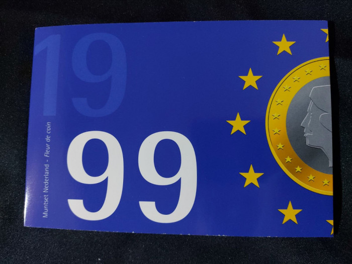 Seria completata monede - Olanda 1999 , 6 monede