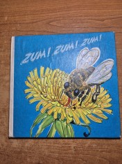 carte pentru copii - zum! zum! zum! - din viata albinelor - din anul 1977