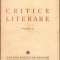 C3658 Critice literare de D Caracostea, volumul II, 1944