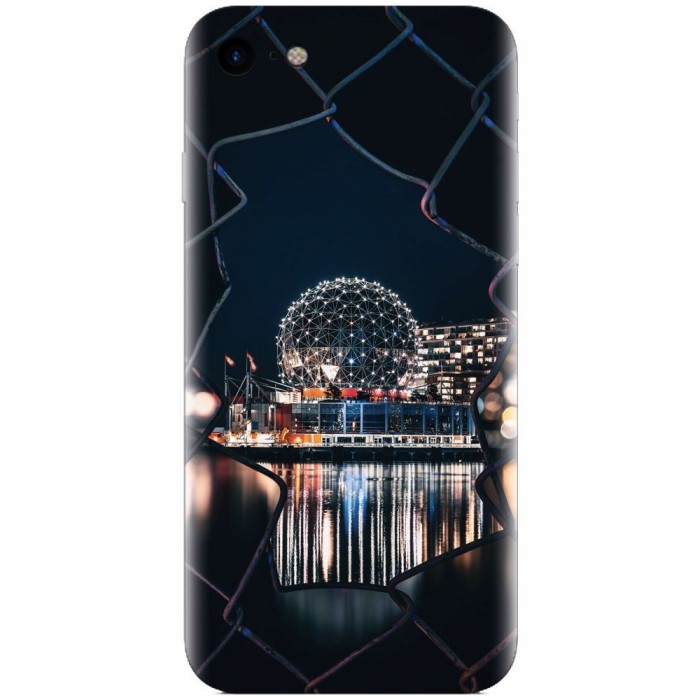 Husa silicon pentru Apple Iphone 6 / 6S, Abstract Architectural Design