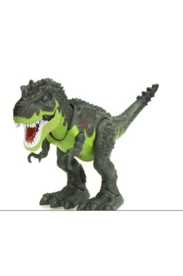 Figurină dinozaur T-Rex cu lumini, sunete și efecte de fum foto