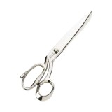 Foarfeca de croitorie din otel carbon C50 nichelat, manere inegale, Premax, colectia Omnia, 25.5cm (10&Prime;)