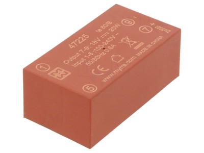 Convertor AC/DC 20W 18VDC foto