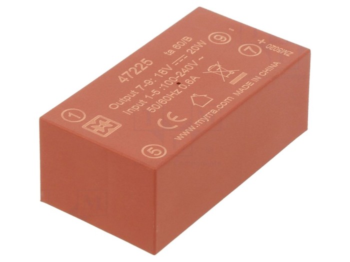Convertor AC/DC 20W 18VDC