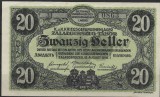 X. RARR : AUSTRO-UNGARIA = LAGERGELD ZALAEGERSZEG - 20 HELLER 1916 - UNC/BILINGV