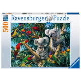 PUZZLE KOALA IN COPAC, 500 PIESE, Ravensburger