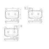 Placute frana Alfa Romeo Giulia (952) 10.15-, Fata, Brembo