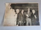 Fotografie - Nicolae Ceausescu, Marin Preda, Dumitru Popescu (Dumnezeu)