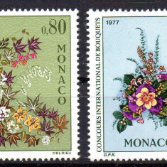 MONACO 1976, Flora, serie neuzată, MNH