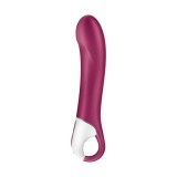 Vibrator Punctul G Big Heat, Bordo, 22 cm, Satisfyer