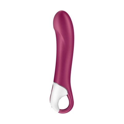 Vibrator Punctul G Big Heat, Bordo, 22 cm foto