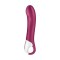 Vibrator Punctul G Big Heat, Bordo, 22 cm
