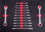 Set chei combinate Strend Pro S239, 13 piese (8&ndash;22 mm) pentru carucior