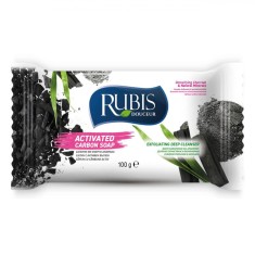 Săpun Solid Rubis, Douceur, Cărbune Activ, Minerale Naturale, Capacitate 100g