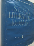 Istoria literaturii romane I - Folclorul.Literatura romana in perioada feudala