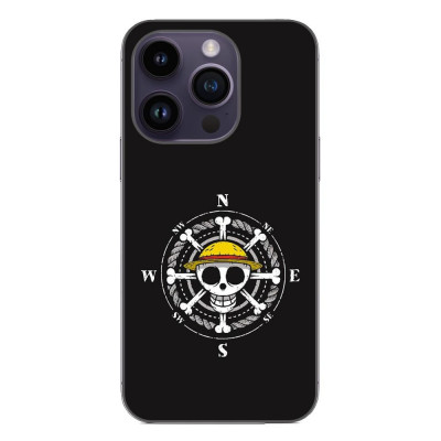 Husa compatibila cu Apple iPhone 15 Pro Silicon Gel Tpu Model One Piece Logo foto