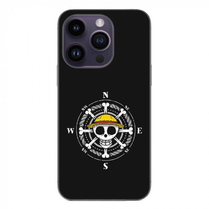 Husa compatibila cu Apple iPhone 15 Pro Silicon Gel Tpu Model One Piece Logo