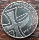 (M2006) MONEDA GERMANIA - 10 EURO 2015, LIT. J, SERVICIUL DE SALVARE MARITIMA