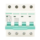 Siguranta automata trifazata 4P 40A 400VAC, montaj DIN, Suntree