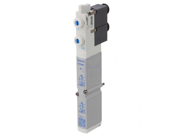 Ventil electromagnetic 5/2 bistabil aluminiu IP65 10bar