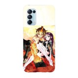 Husa compatibila cu Oppo A72, Viceversa, model Rokuro and Benio Twin Star Exorcists, Silicon, TPU, Transparent, Carcasa