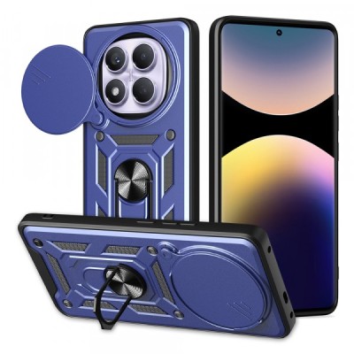 Husa pentru Xiaomi Redmi Note 14 Pro 4G, Techsuit, CamShield, Albastra foto